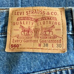 Levi’s Men’s 560 Jeans size 38-30